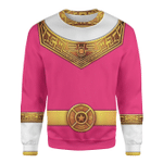Pink Power Rangers Zeo Custom Sweatshirt