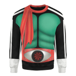 Kamen Rider Black RX Kamen Rider 1 Custom Sweatshirt