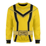 Yellow Power Rangers Mystic Force Custom Sweatshirt