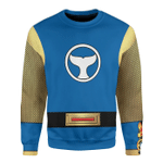 The Blue Wind Power Rangers Ninja Storm Custom Sweatshirt