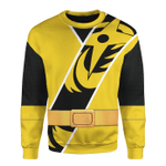 Power Ranger Ninja Steel Yellow Ranger Custom Sweatshirt