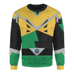 Power Rangers HyperForce Green Custom Sweatshirt