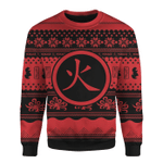 Anime Naruto Shippuden Hokage Custom Ugly Christmas Sweatshirt