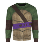 Movie TMNT Movie TMNT Donatello Donnie Purple Strings Custom Sweatshirt