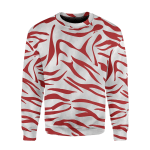 Seamless Red Pattern Custom Sweatshirt
