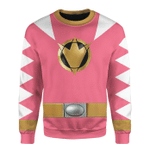 Dino Thunder Pink Power Rangers Custom Sweatshirt
