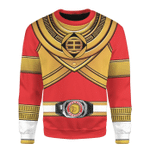 King Tyranno Hybrid Red Gold Zeo Mighty Power Ranger Custom Sweatshirt
