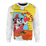 Musician Freddie Mercury Betty Boop Wembley Custom Sweatshirt