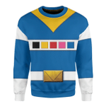 Blue Power Rangers In Space Custom Sweatshirt