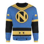 Mighty Morphin Alien Ninja Rangers Ninjaman Custom Sweatshirt