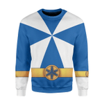 Power Rangers Lightspeed Rescue Blue Ranger Custom Sweatshirt
