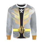 Power Rangers Super Megaforce Silver Ranger Cosplay Custom Sweatshirt