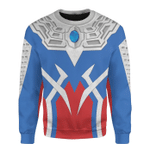 Ultraman Zero Cosplay Custom Sweatshirt