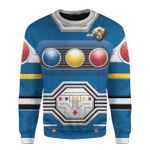 Power Rangers Turbo Blue Senturion Custom Sweatshirt