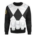 Mighty Morphin Power Rangers Sentry Black Mastodon Custom Sweatshirt