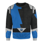 Power Rangers HyperForce Blue Custom Sweatshirt