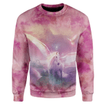 Unicorn 3D Sweatshirt Fantastic World