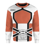 S.P.D Power Rangers Kat Ranger Custom Sweatshirt