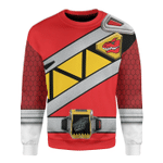 Red Dino Charge Power Rangers Custom Sweatshirt