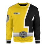 Yellow Power Rangers S.P.D. Custom Sweatshirt