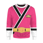 Power Rangers Samurai Pink Ranger Custom Sweatshirt