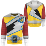 Dino Charge Power Rangers Gold Ranger Custom Sweatshirt