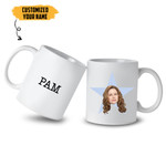 Alohazing 3D Office Pam Custom Name Mug