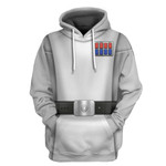 Alohazing 3D SW Imperial Security Bureau Officer Uniform Cosplay Tshirt Hoodie Apparel