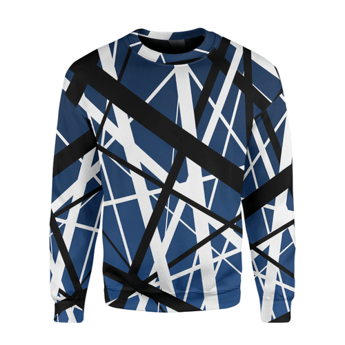 Alohazing 3D Blue Frankenstrat Strings Custom Sweatshirt