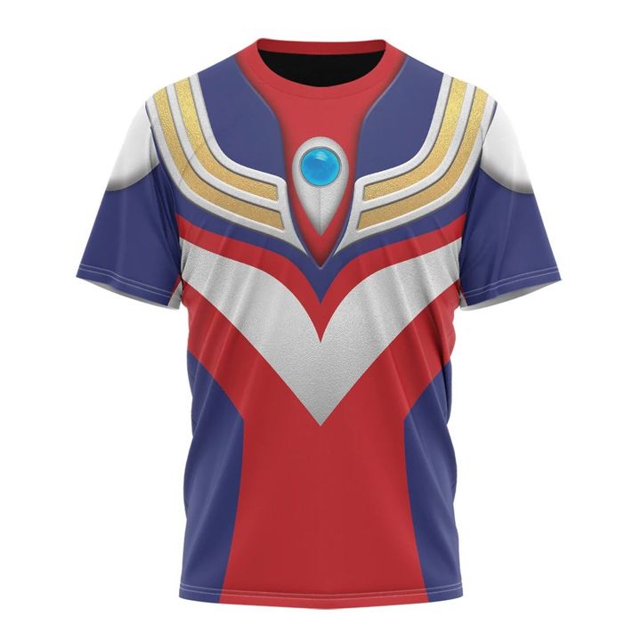 Ultraman Tiga Cosplay Custom T-Shirt
