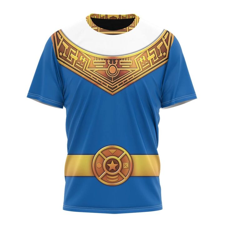 Blue Power Rangers Zeo Custom T-Shirt