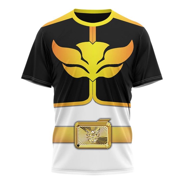 Power Rangers Megaforce Black Ranger Custom T-Shirt