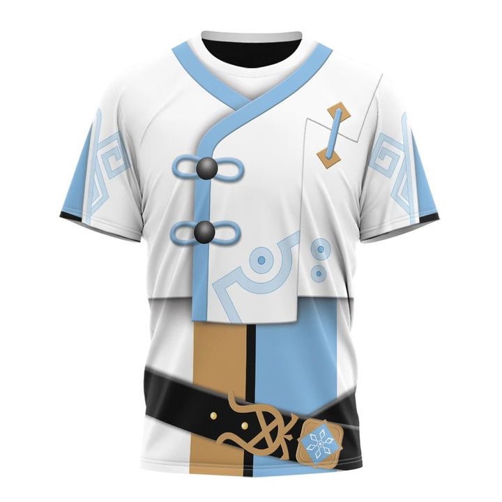Game Genshin Impact Chongyun Custom T-Shirt