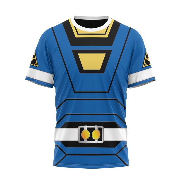 Power Rangers Turbo Blue Ranger Custom T-Shirt