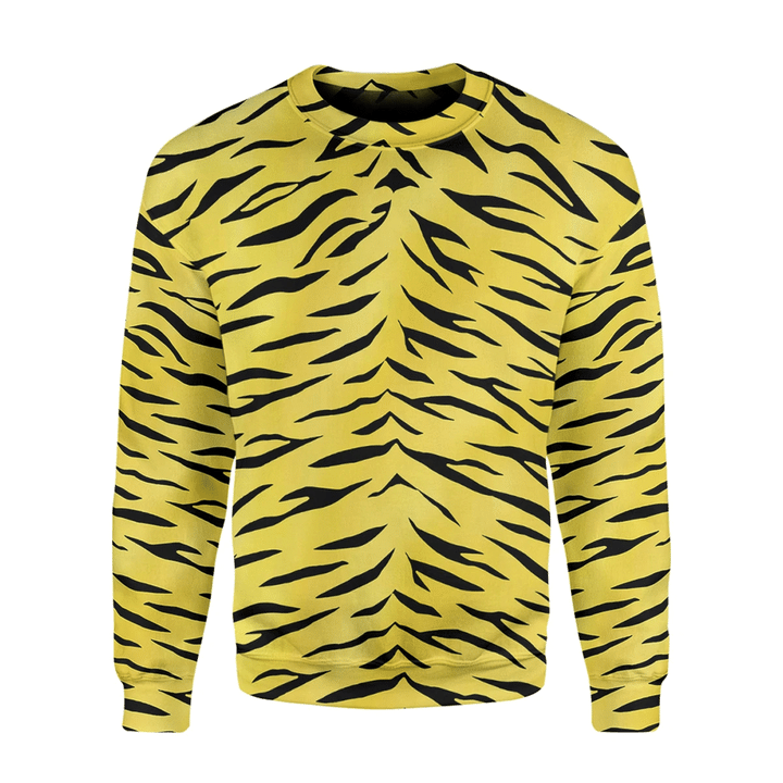 Seamless Yellow Pattern Custom Sweatshirt