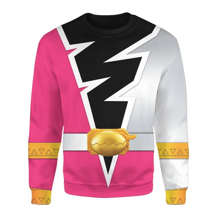 Power Rangers Dino Fury Pink Ranger Custom Sweatshirt