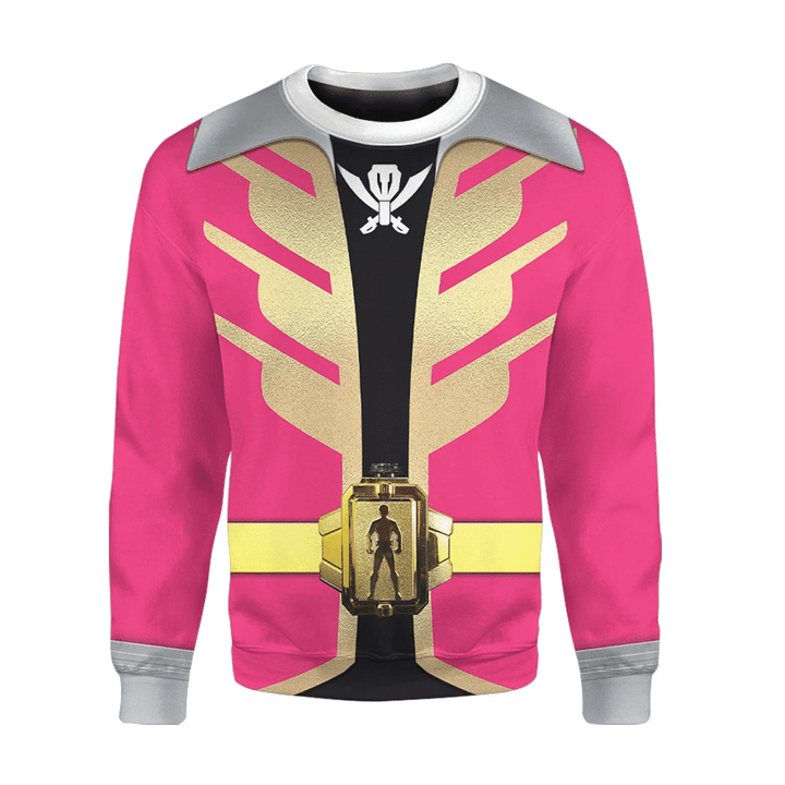 Power Rangers Super Megaforce Pink Ranger Cosplay Custom Sweatshirt