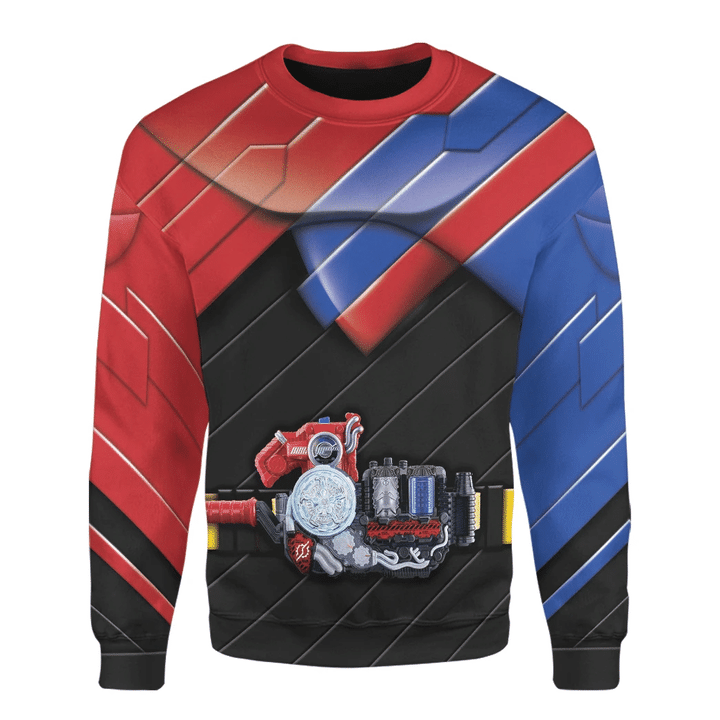 Kamen Rider Build Rabbit Tank Custom Sweatshirt