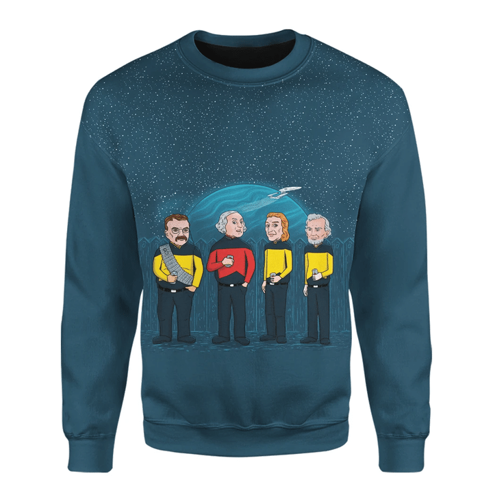 Star Trek Presidents Of United States Custom Sweatshirt