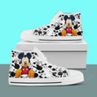 Mickey Mouse High Top Shoes