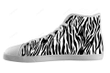Zebra High Top Shoes