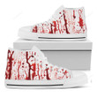 Dripping Blood High Top Shoes