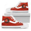 Cleveland Browns High Top Shoes