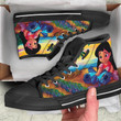 Lilo And Stitch High Top Shoes