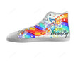 Dream Big Rainbow Music High Top Shoes