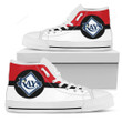 Bright Colours Open Sections Great Logo Tampa Bay Rays High Top Shoes