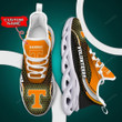 Tennessee Volunteers NCAA Custom Name Max Soul Shoes