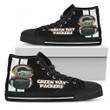 Green Bay Packers Nfl Football High Top Shoes