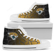 Jacksonville Jaguars Gradient High Top Shoes