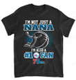NBA Philadelphia 76ers Not Just Nana Also A Fan T-Shirt